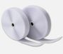 IPEA Rimpelband (niet klevend) om te naaien, 25 meter x 50 mm, extra sterke strepen, 5 cm breed, voor huishoudelijke meubels, kleding om te naaien, touwhaak en ring, kleur wit