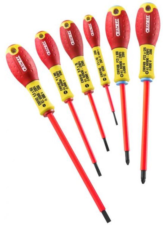 Expert by Facom Facom Set van 6 schroevendraaiers 1000V E160911
