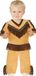 Fiestas Guirca Kostuum Baby Indiaan Polyester Bruin Mt 74/80