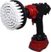 Merkloos Drill Brush - Brosse pour perceuse - Jeu de brosses pour perceuse - Brosse de perceuse - Blanc
