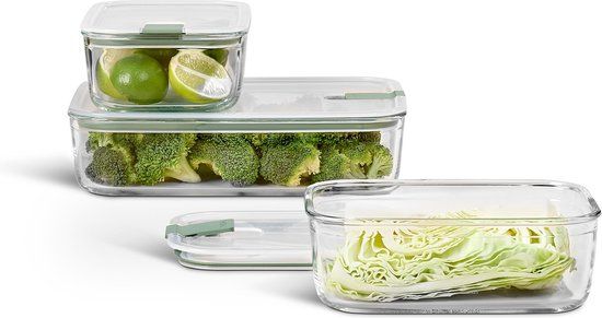 Mepal EasyClip Vershouddoos Set - 3-Delig - Nordic Sage