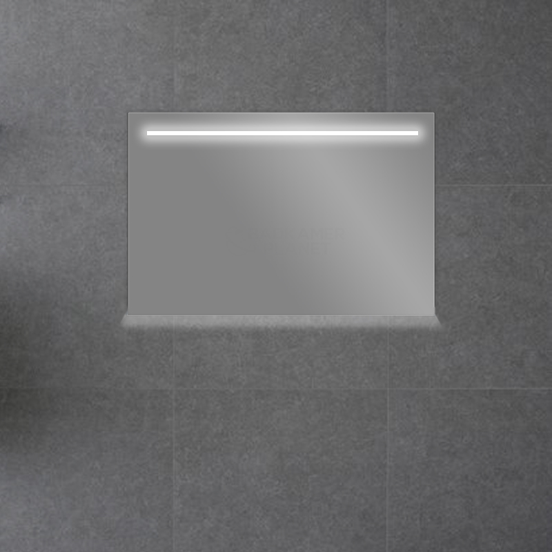 Badkamerplanet Badkamerspiegel met LED Verlichting met Onderverlichting 120 cm