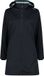CMP Dames Parka met Rits en Capuchon - Antraciet/Opale - Maat 38