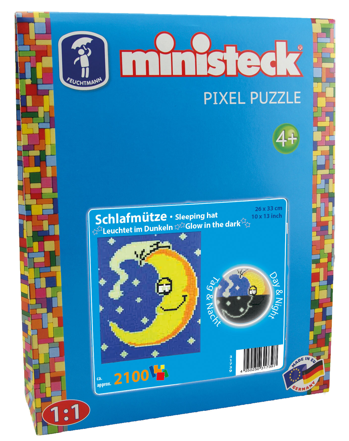 ministeck GITD Sleeping hat - XL Box - 2100pcs