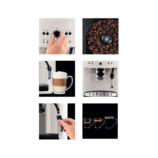 Krups EA8105 Volautomatische Espressomachine - Wit