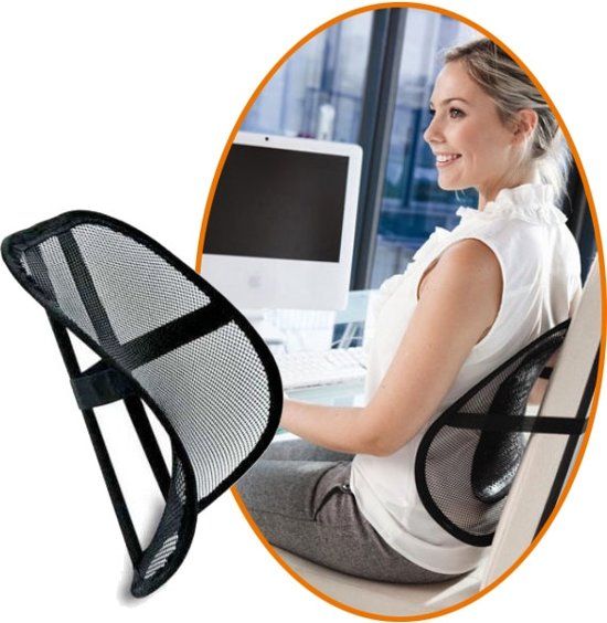 Ergonomische Rugsteun, rugondersteuning voor stoel - 6789015645423