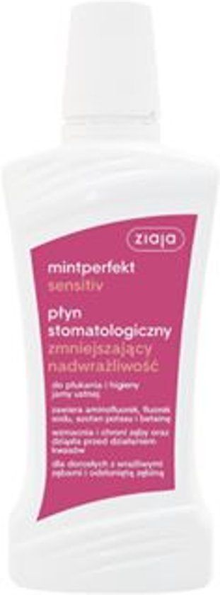 Ziaja dental mondwater overgevoeligheid vermindert 500ml