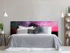 Oedim hoofdeinde, PVC, boom en hemel, roze, 100 x 60 cm