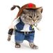 Meihejia Kat cowboy kostuum hoed grappig kostuum voor katten en kleine honden