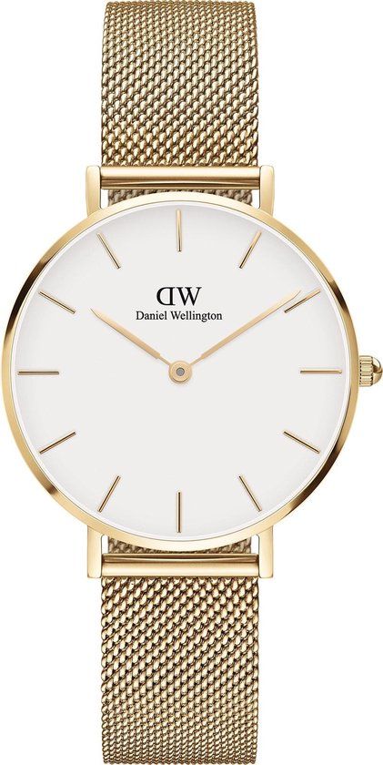 Daniel Wellington Petite Evergold DW00100350 Dameshorloge 28 mm