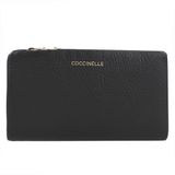 COCCINELLE Leren portemonnee C-Me Softy Wallet Noir zwart