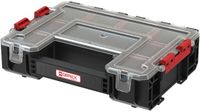 Qbrick System Regular 300 Organizer 300 x 224 x 74 mm Rouge/Transparent/Noir Plastique