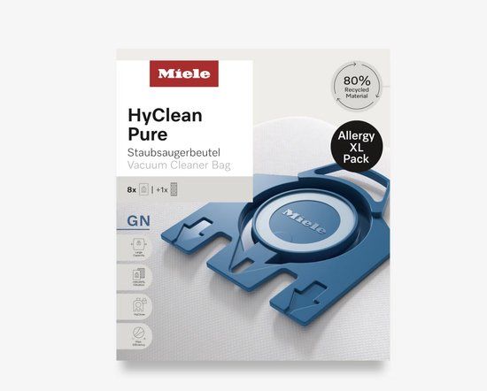 Miele HyClean 3D Efficiency GN Allergy XL Pack - Stofzuigerzakken - 8 stuks