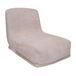 novely® CRETA – Fauteuil de salon moderne avec dossier - Couleur : 05 Crème