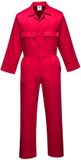 Portwest S999 Euro Work Polykatoen Overall - Rood - XXL