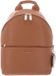 MANDARINA DUCK Mellow Leather Backpack Pecan Nut Lichtbruin