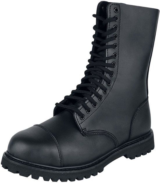 Brandit Phantom 14-gaats Unisex Laars - Zwart - EU39