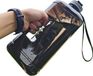FORWEWAY Gourde de sport 64oz/2.2L Gourde de sport Non toxique, Gourde triangulaire étanche sans BPA pour le sport, le vélo, le camping (Triangulaire, Noir)