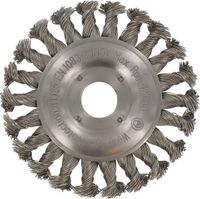 ROTEC BROSSE RONDE 22,2 Ø125X0,5 MM TOURNÉE FIL INOX - 7980220