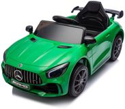 FINOOS Mercedes AMG GTR - Elektrische Kinderauto - 12V - met Afstandsbediening - Groen