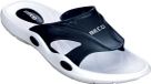 BECO Dames Eva slipper, zwart/wit, maat 36