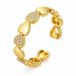 Cilla Jewels Dames ring Goudkleurig edelstaal Zirkonia