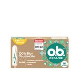 o.b. Tampons Biologisch Normaal, 16 stuks