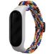 Strap-it Xiaomi Bracelet tressé Mi Band 6 (arc-en-ciel)
