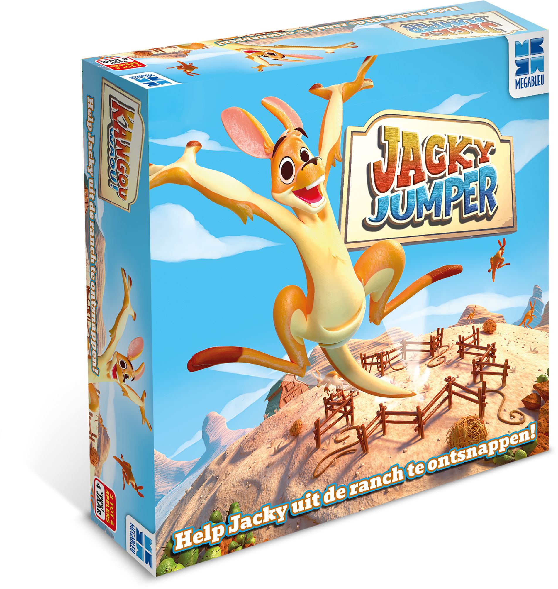 MEGABLEU Jacky Jumper - Familiespel voor Kinderen (4-99 jaar) - Nederlands