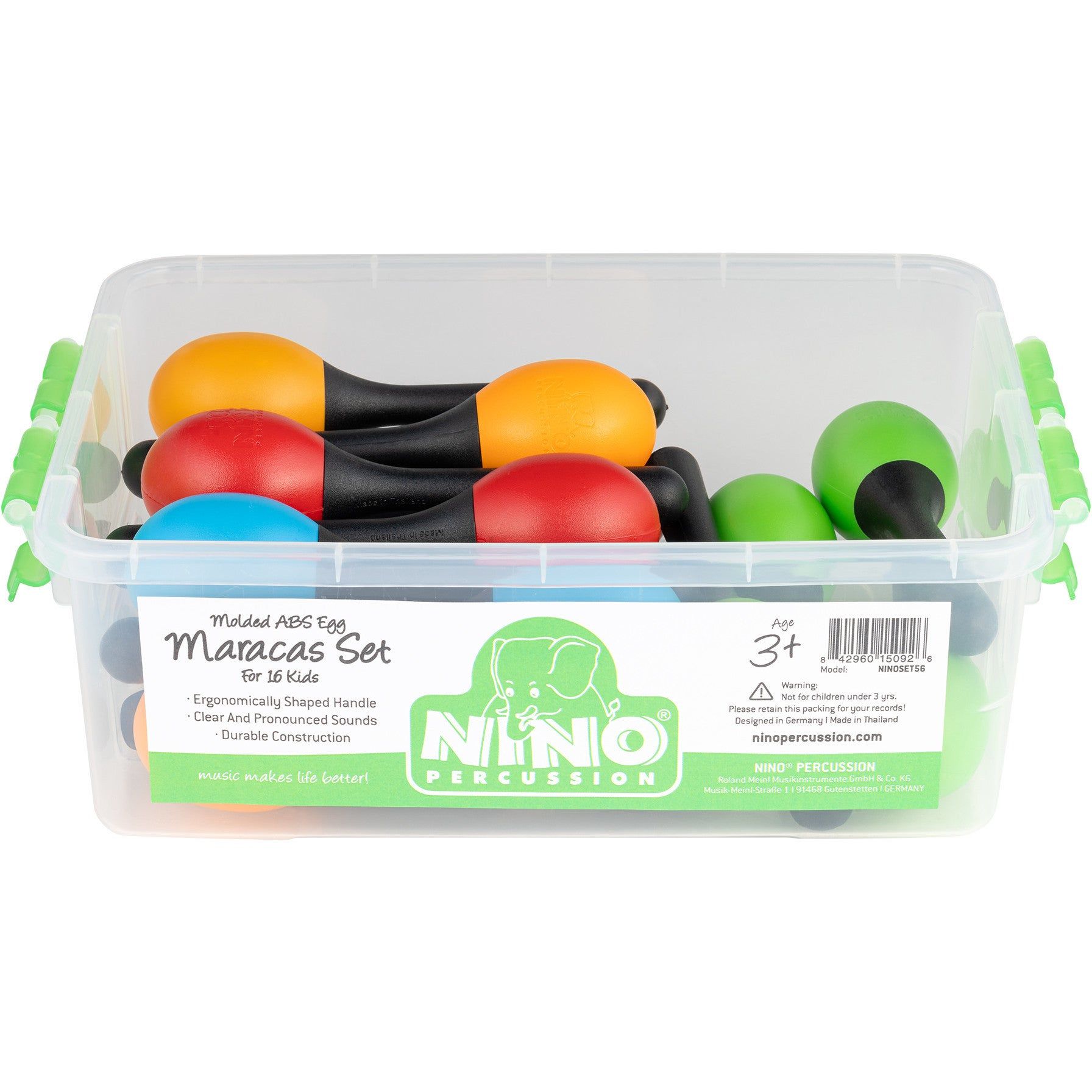 Nino Percussion NINOSET56 Egg Maracas Set