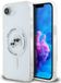 Karl Lagerfeld IML Metal Karl & Choupette Heads - iPhone 16e Hoesje - MagSafe - Blanc