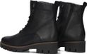 Gabor 055 Veterboots Dames Zwart Leer Maat 38,5