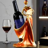 Sans marque Porte-bouteille de vin - Plastique - 10 x 30 x 25 cm