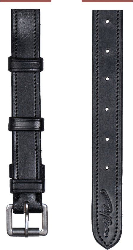 Dy'on Aansnoerriem Neusriem Drc Zwart - Zwart - Unisex - Leer