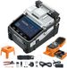 VEVOR Glasvezellasser, 6 Motoren, 0,2 mm Kernuitlijning, Fusielasser met VFL OPM voor SM MM DS NZDS, 6 Seconden Lassen, 15 Seconden Verwarmen, 5 inch Touchscreen, 3-in-1 Glasvezelhouder, 7800 MAh