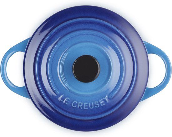 Le Creuset Signature Azure Mini Braadpan - 10 cm