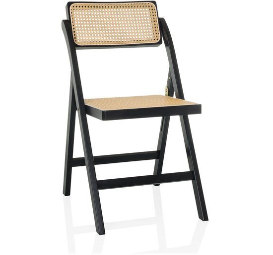 hjh LIVING TUDELA Vouwstoel Bamboe / Rotan bruin