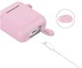 Beschermhoes Celly Protective Case for AirPods 1/2 Gen, Pink Silicone