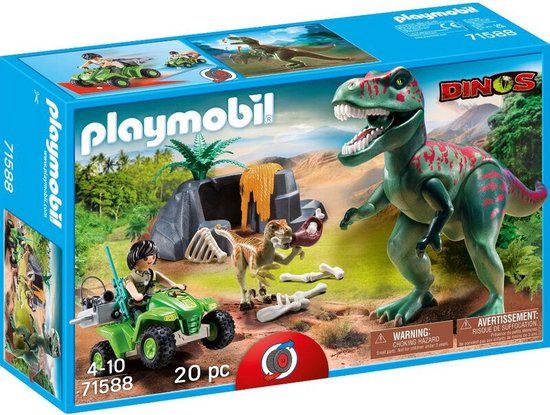 PLAYMOBIL T-Rex dinosaurus aanval - P-71588