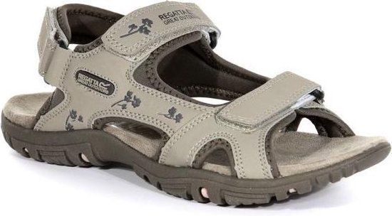 REGATTA Polska Sandalen Hiking Dames Verstelbare Banden Gewatteerd Voetbed Haris Beige Maat 38