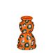 Mica Decorations kandelaar Zarah oranje
