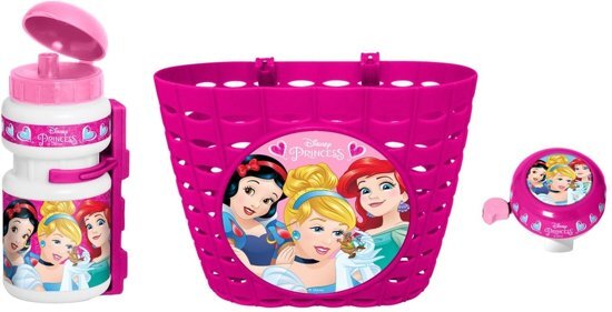 Disney Accessoiresset Princess Roze/wit 3-delig