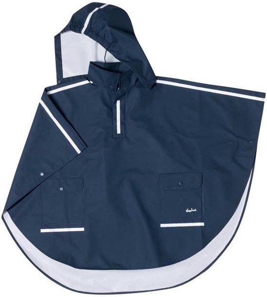 Playshoes Regenponcho Kinderen - Blauw - Maat 116 - EAN: 4010952270471