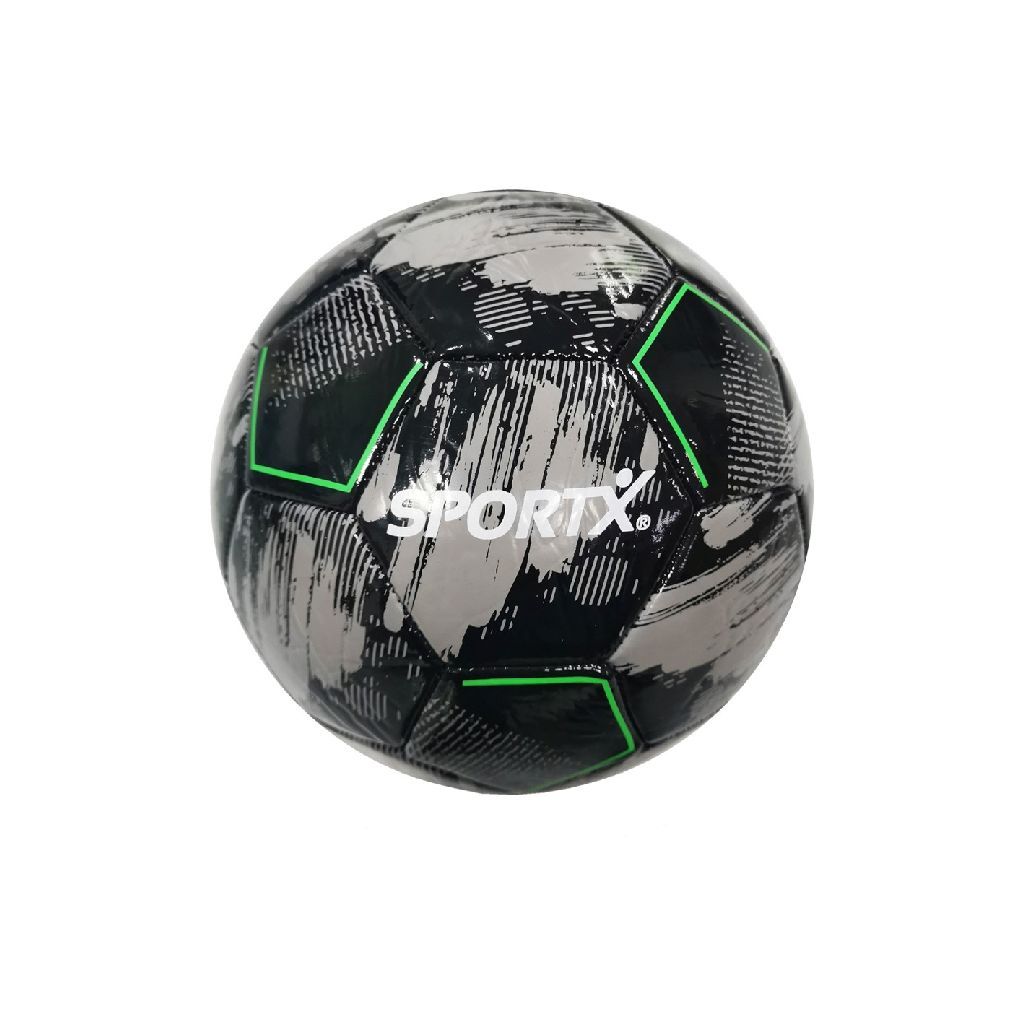 SportX Mini Bal Grey Black - 160g - 160mm - Indoor & Outdoor