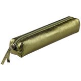 Clairefontaine 400007C - Kleine Slim Etui 4x2,5x19,5cm, Groen Lederlook