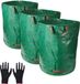 Unyqoos® Set van 3 grote tuinzakken 300L