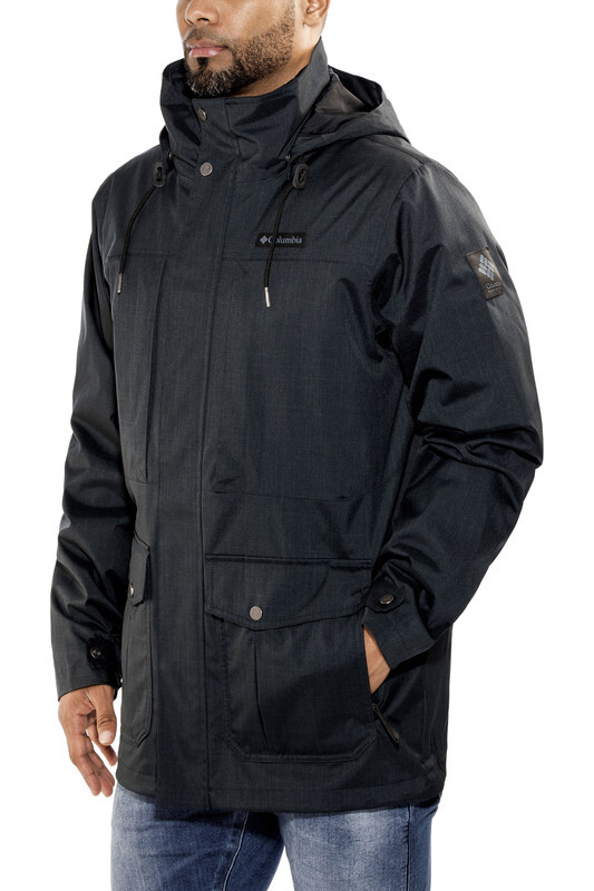 - Columbia Horizons Pine Interchange Jacket heren 3 in 1 winterjas maat M zwart