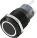 TRU COMPONENTS LAS1-AGQ-11E/W Bouton-poussoir résistant au vandalisme 250 V/AC 5 A 1x OFF/(ON) Momentané Blanc (Ø x L) 22 mm x 37 mm