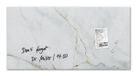 Sigel GL361 Artverum magnetisch glasbord 910 x 460 mm Goud, Marmerkleur