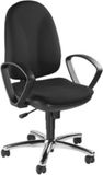 Topstar Synchro Steel II / 8929 G20 Siège de bureau avec accoudoirs Noir